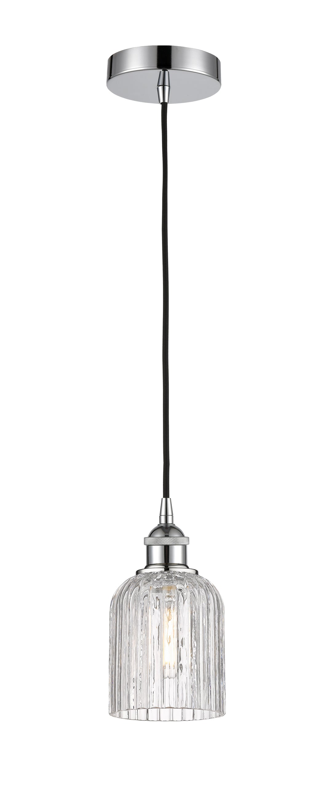 Innovations Lighting 616-1P-PC-G559-5CL  Edison Pendant Light Polished Chrome