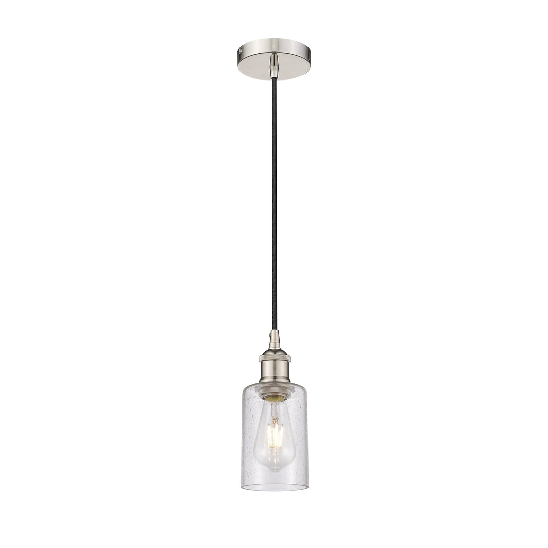 Innovations Edison 616-1P-PN-G804 Pendant Light - Polished Nickel