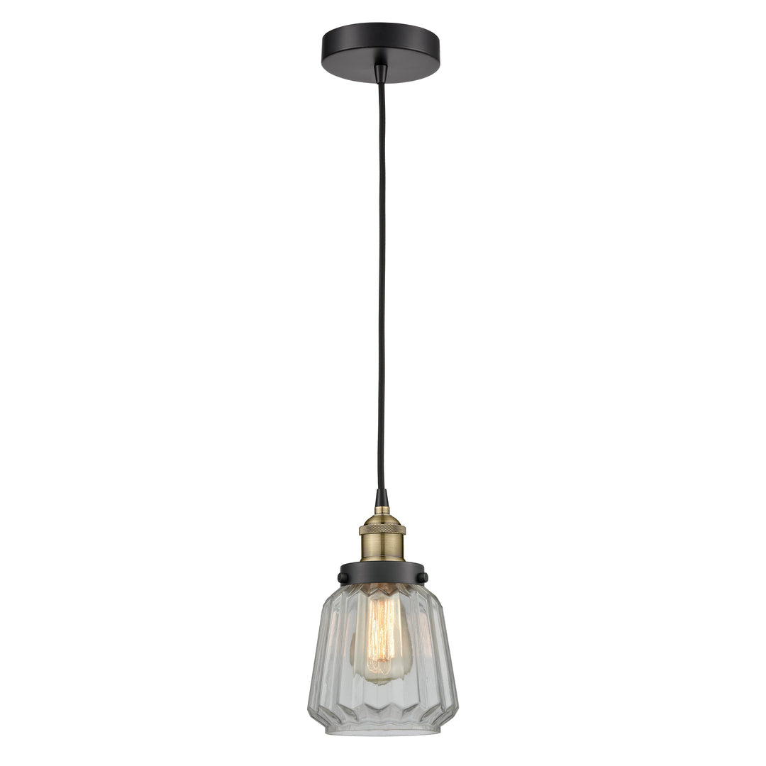 Innovations Edison 616-1PH-BAB-G142 Pendant Light - Black Antique Brass