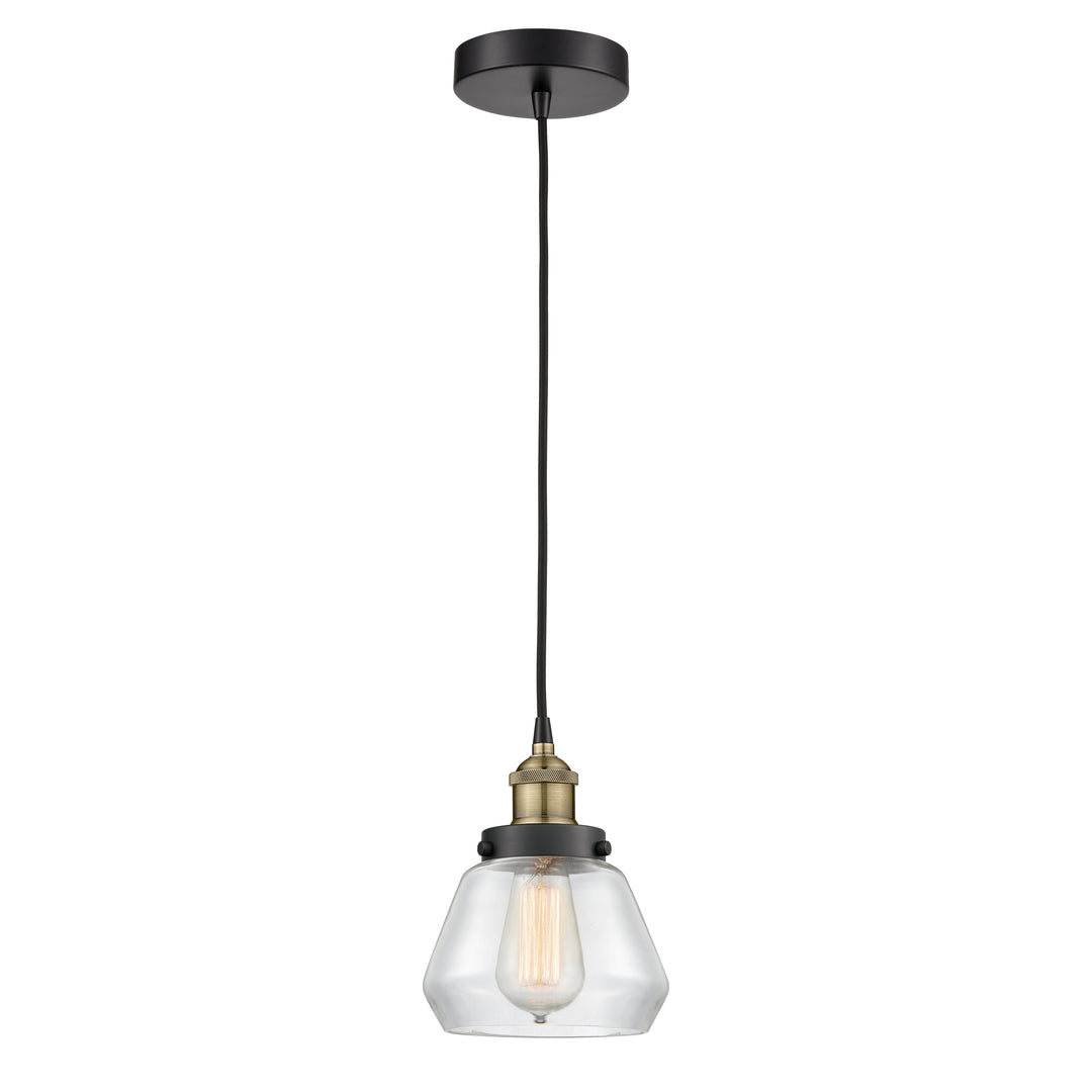 Innovations Edison 616-1PH-BAB-G172 Pendant Light - Black Antique Brass
