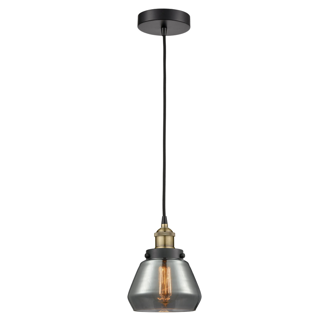 Innovations Edison 616-1PH-BAB-G173 Pendant Light - Black Antique Brass