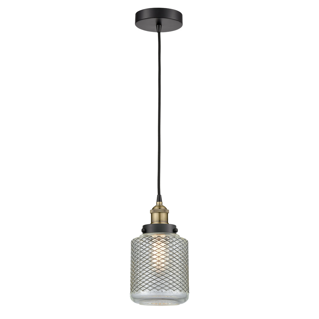 Innovations Edison 616-1PH-BAB-G262 Pendant Light - Black Antique Brass