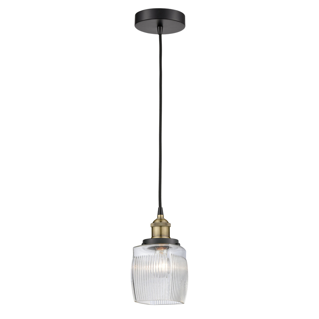 Innovations Edison 616-1PH-BAB-G302 Pendant Light - Black Antique Brass
