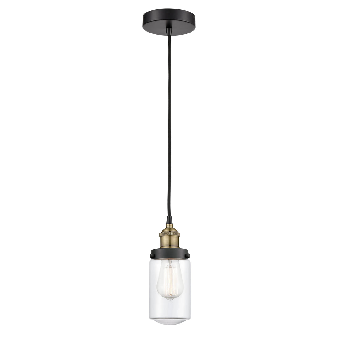 Innovations Edison 616-1PH-BAB-G312 Pendant Light - Black Antique Brass