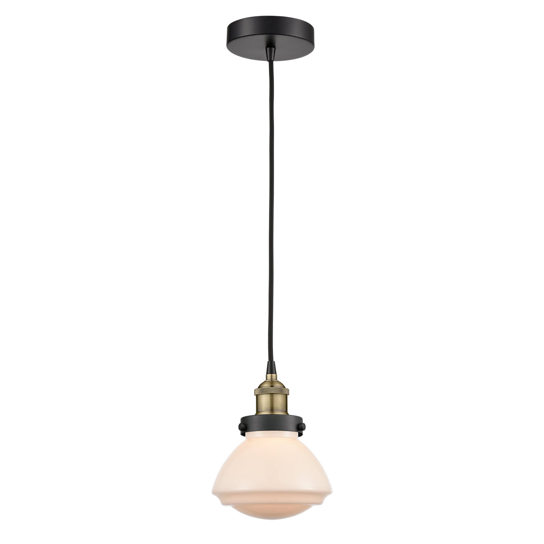 Innovations Edison 616-1PH-BAB-G321 Pendant Light - Black Antique Brass