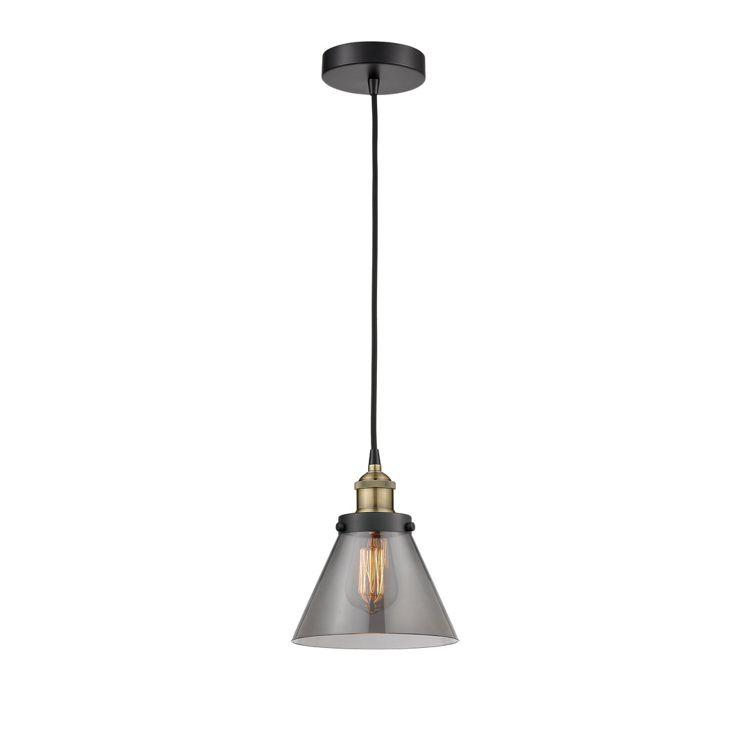 Innovations Edison 616-1PH-BAB-G43 Pendant Light - Black Antique Brass