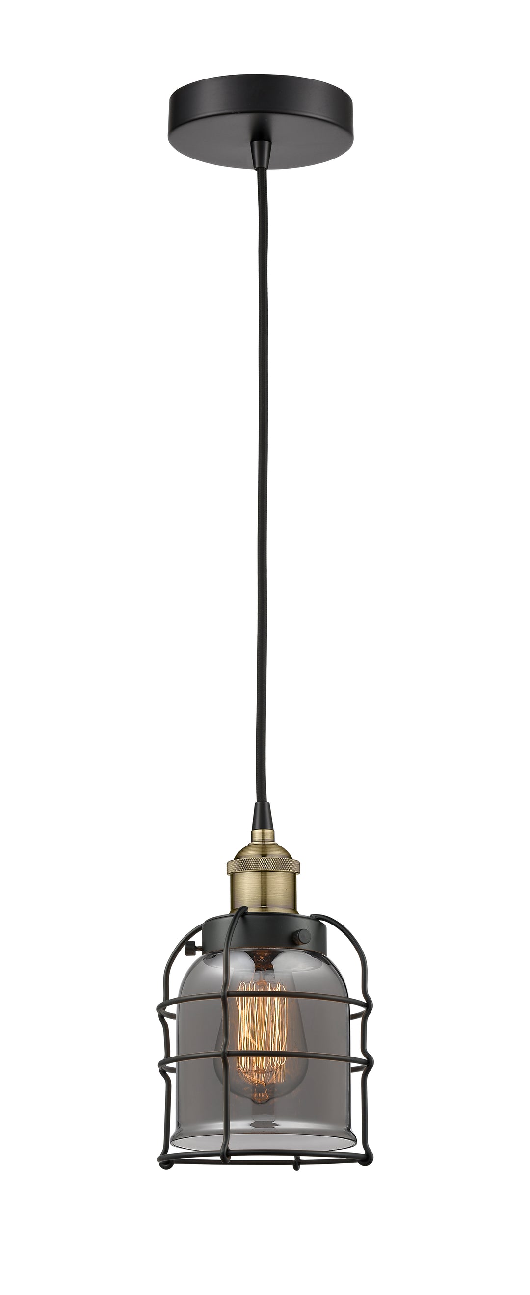 Innovations Downtown Urban 616-1PH-BAB-G53-CE Pendant Light - Black Antique Brass
