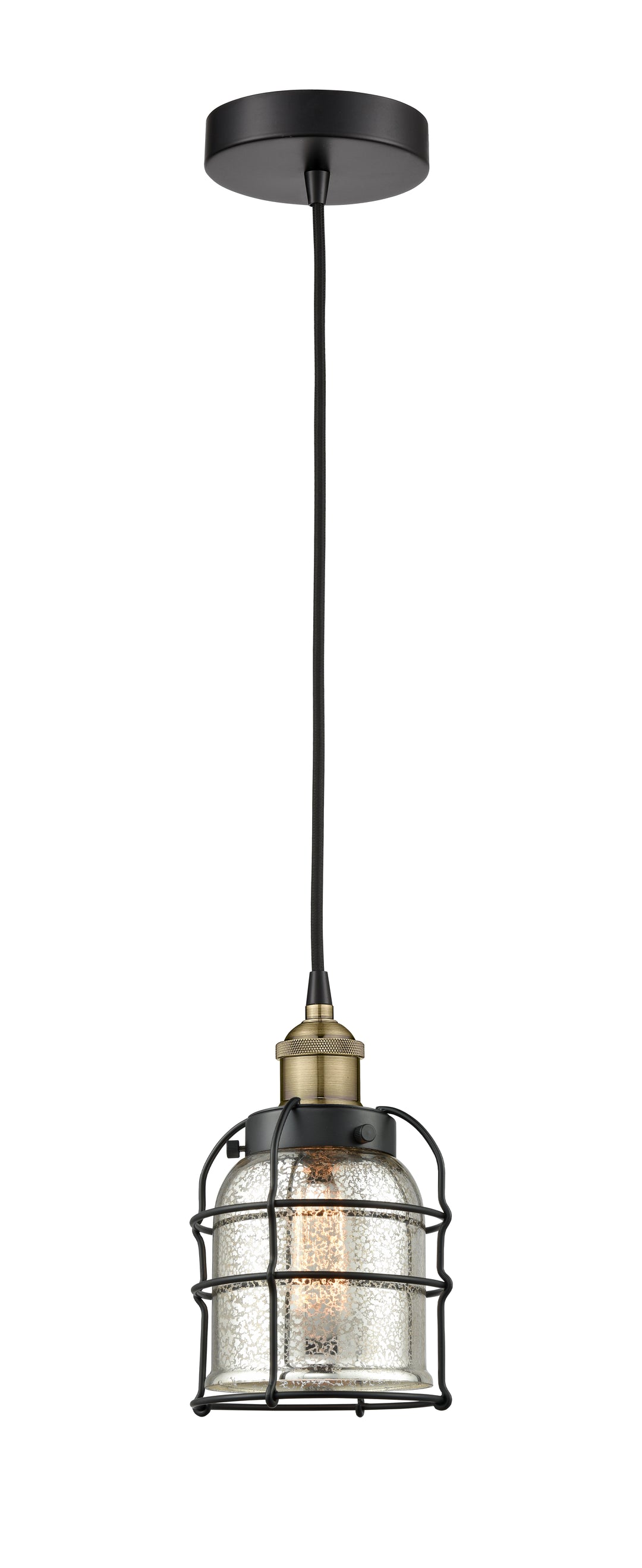 Innovations Downtown Urban 616-1PH-BAB-G58-CE Pendant Light - Black Antique Brass