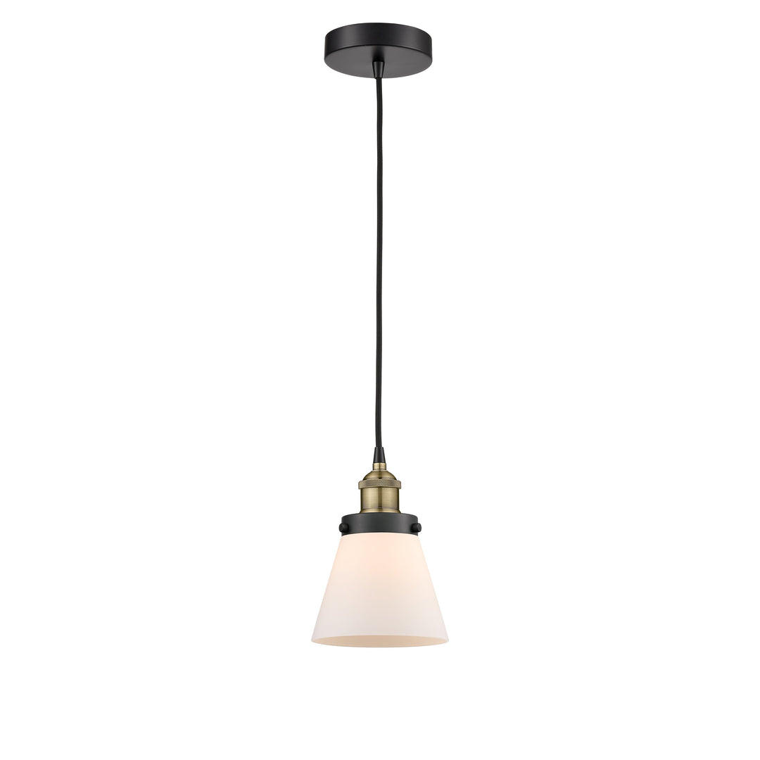 Innovations Edison 616-1PH-BAB-G61 Pendant Light - Black Antique Brass