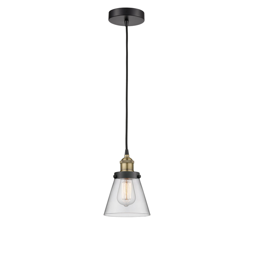 Innovations Edison 616-1PH-BAB-G62 Pendant Light - Black Antique Brass