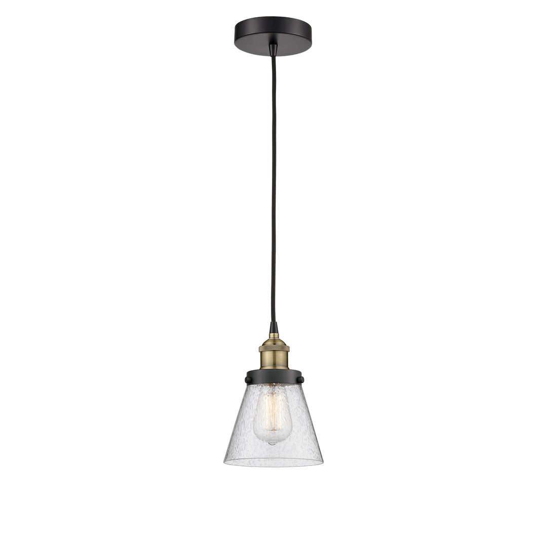 Innovations Edison 616-1PH-BAB-G64 Pendant Light - Black Antique Brass