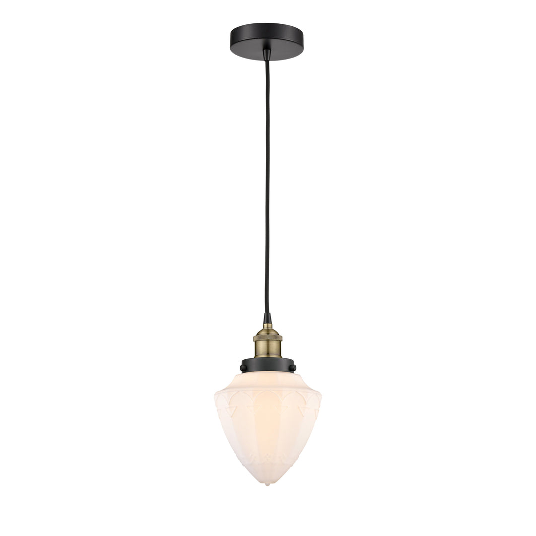 Innovations Edison 616-1PH-BAB-G661-7 Pendant Light - Black Antique Brass