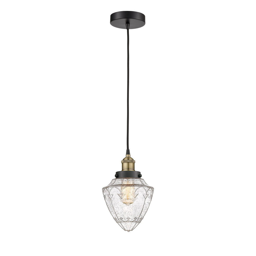 Innovations Edison 616-1PH-BAB-G664-7 Pendant Light - Black Antique Brass