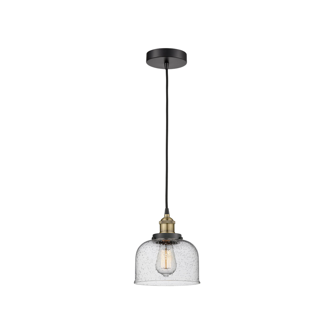 Innovations Edison 616-1PH-BAB-G74 Pendant Light - Black Antique Brass