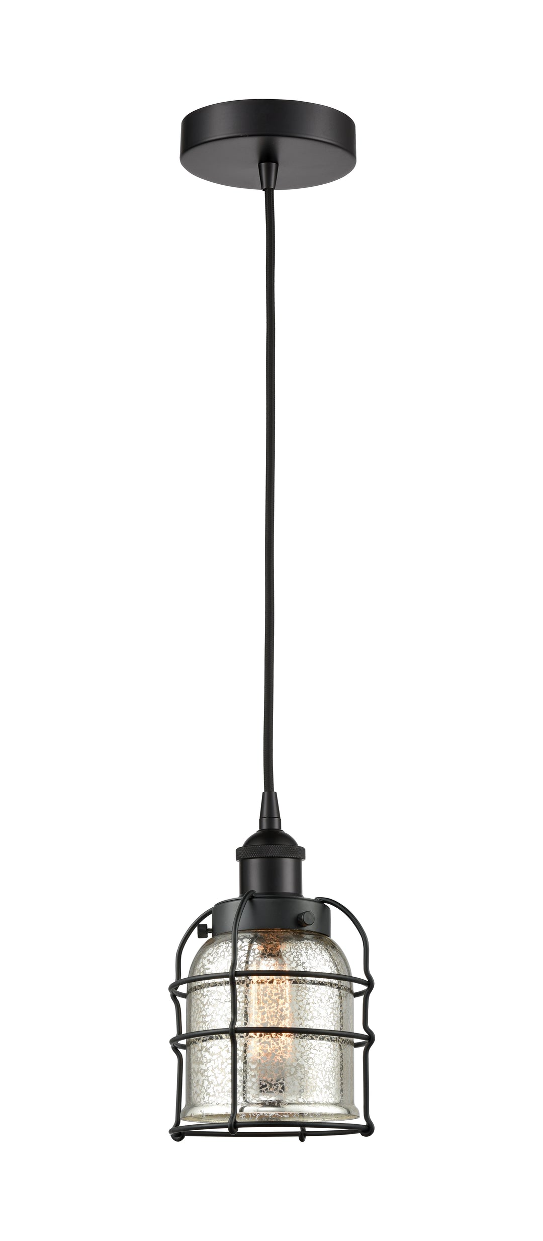 Innovations Downtown Urban 616-1PH-BK-G58-CE Pendant Light - Matte Black