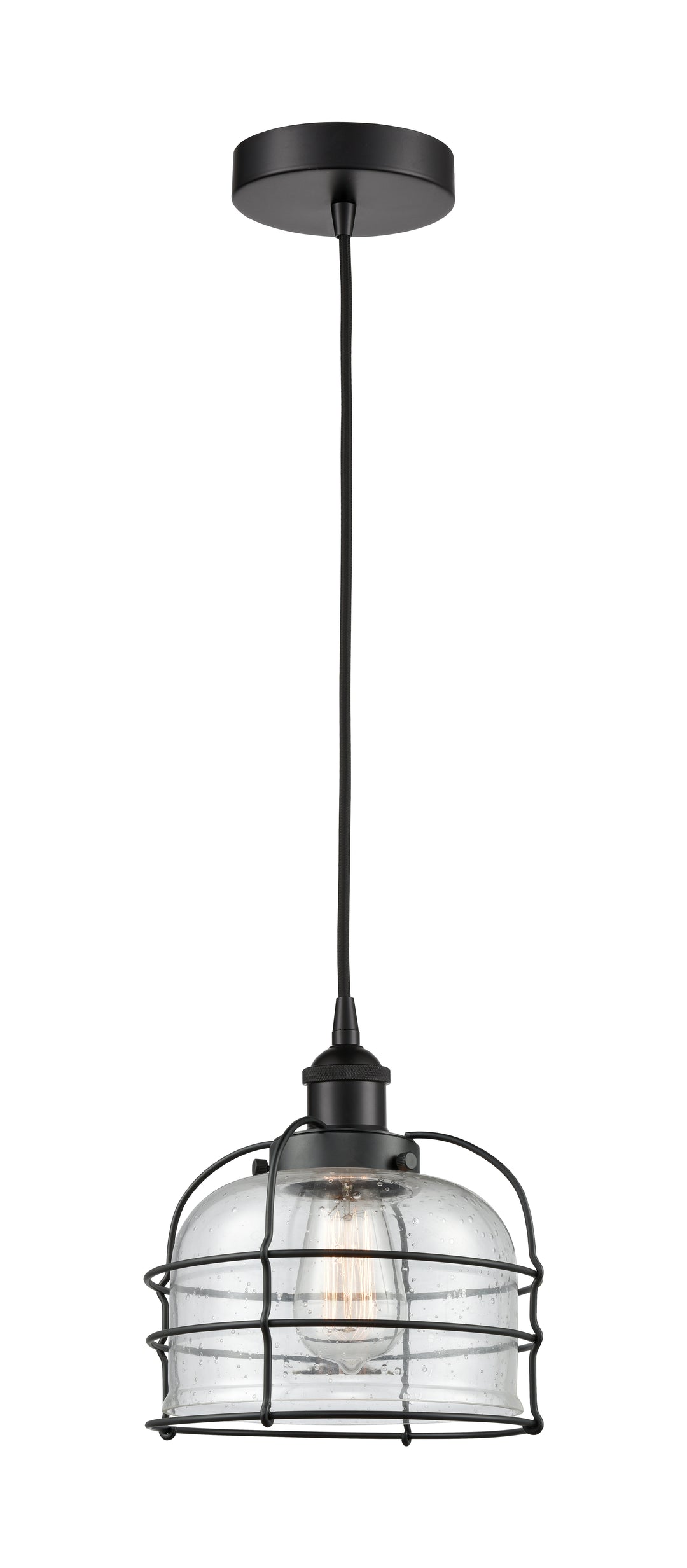 Innovations Downtown Urban 616-1PH-BK-G74-CE Pendant Light - Matte Black