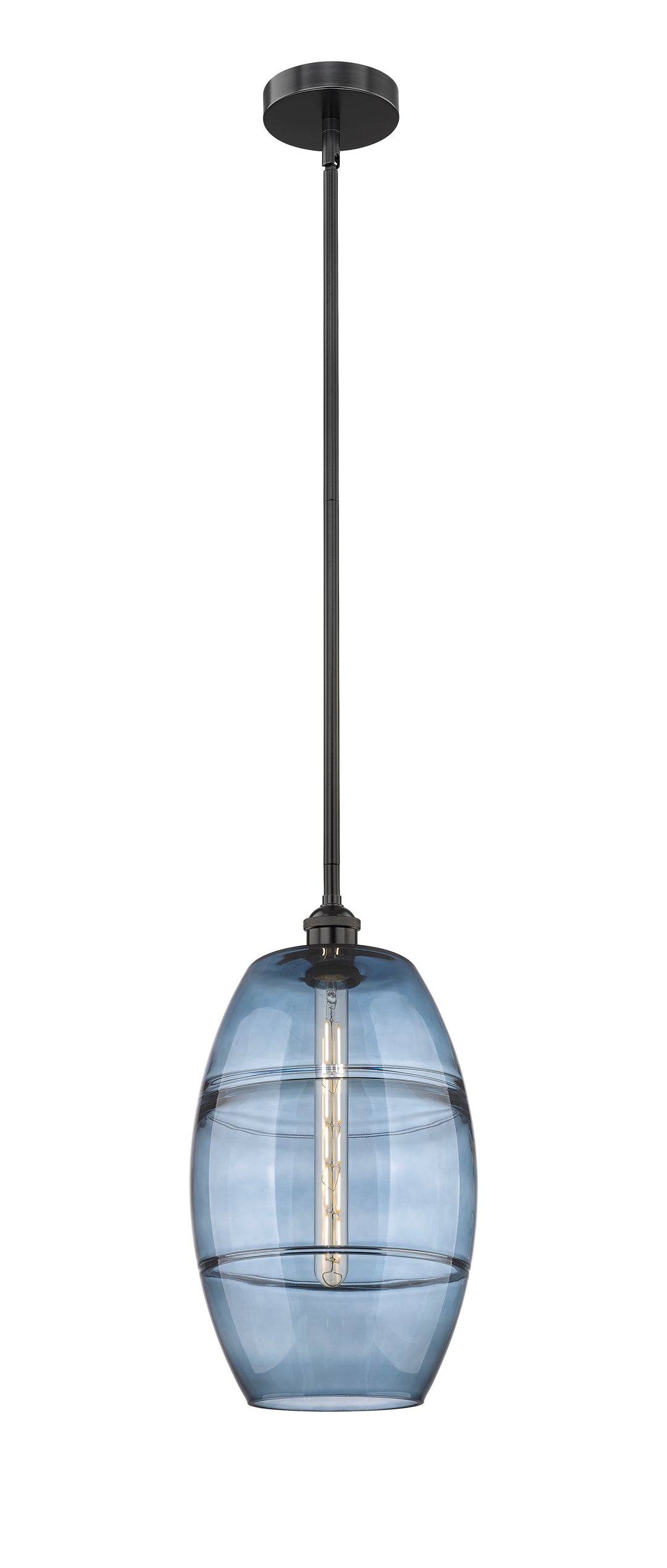 Innovations Lighting 616-1S-BK-G557-10BL  Edison Pendant Light Matte Black