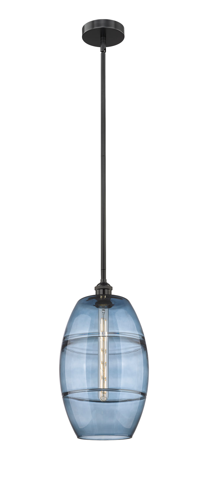 Innovations Lighting 616-1S-BK-G557-10BL  Edison Pendant Light Matte Black