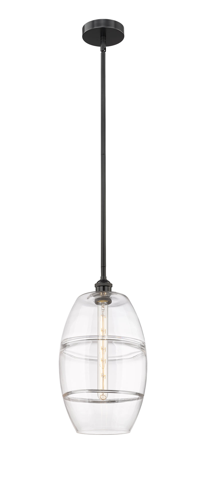 Innovations Lighting 616-1S-BK-G557-10CL  Edison Pendant Light Matte Black