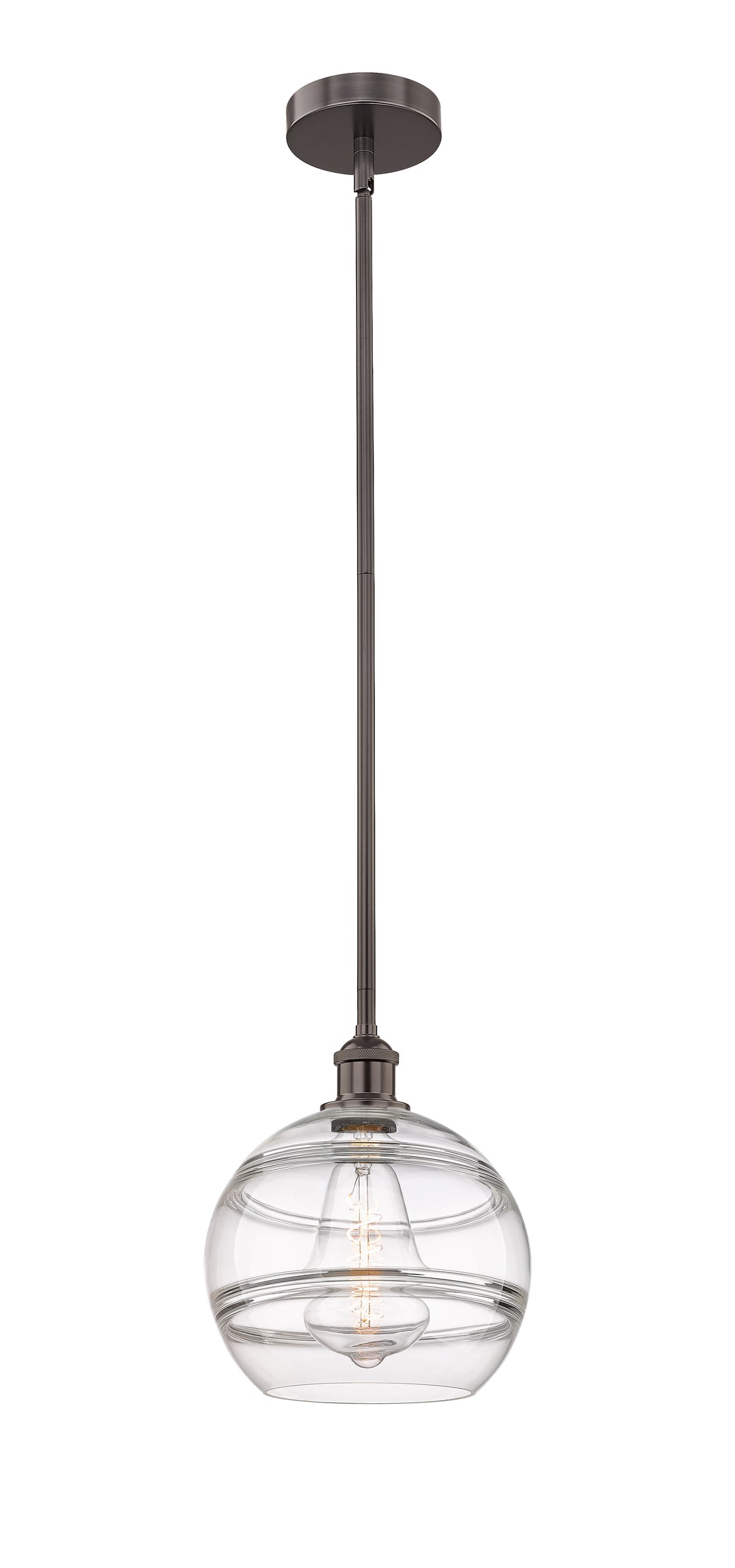 Innovations Lighting 616-1S-OB-G556-10CL  Edison Pendant Light Oil Rubbed Bronze