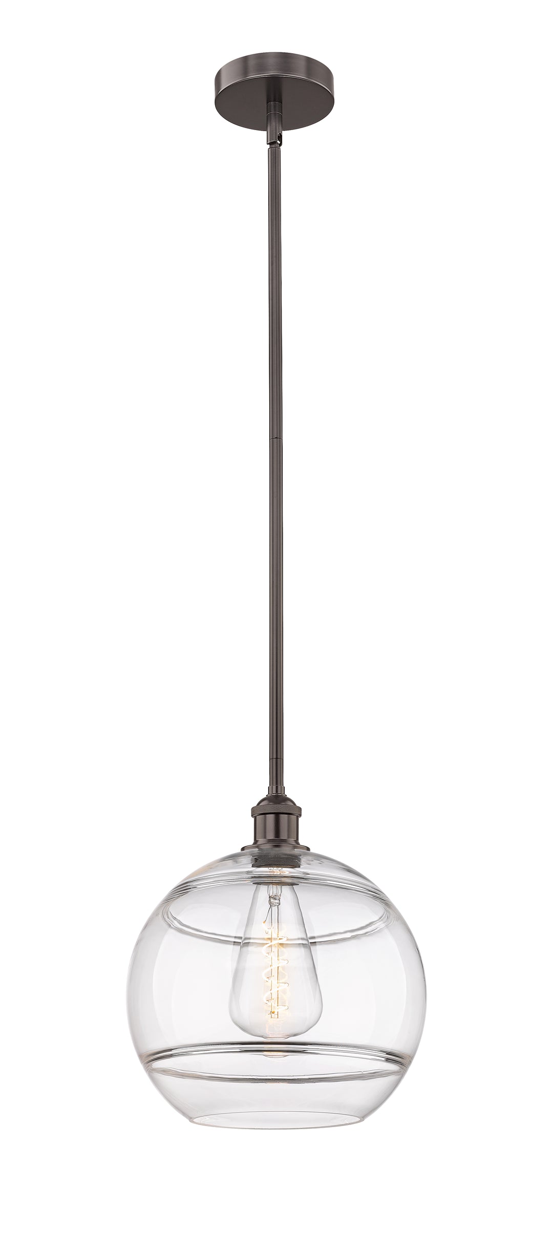 Innovations Lighting 616-1S-OB-G556-12CL  Edison Pendant Light Oil Rubbed Bronze