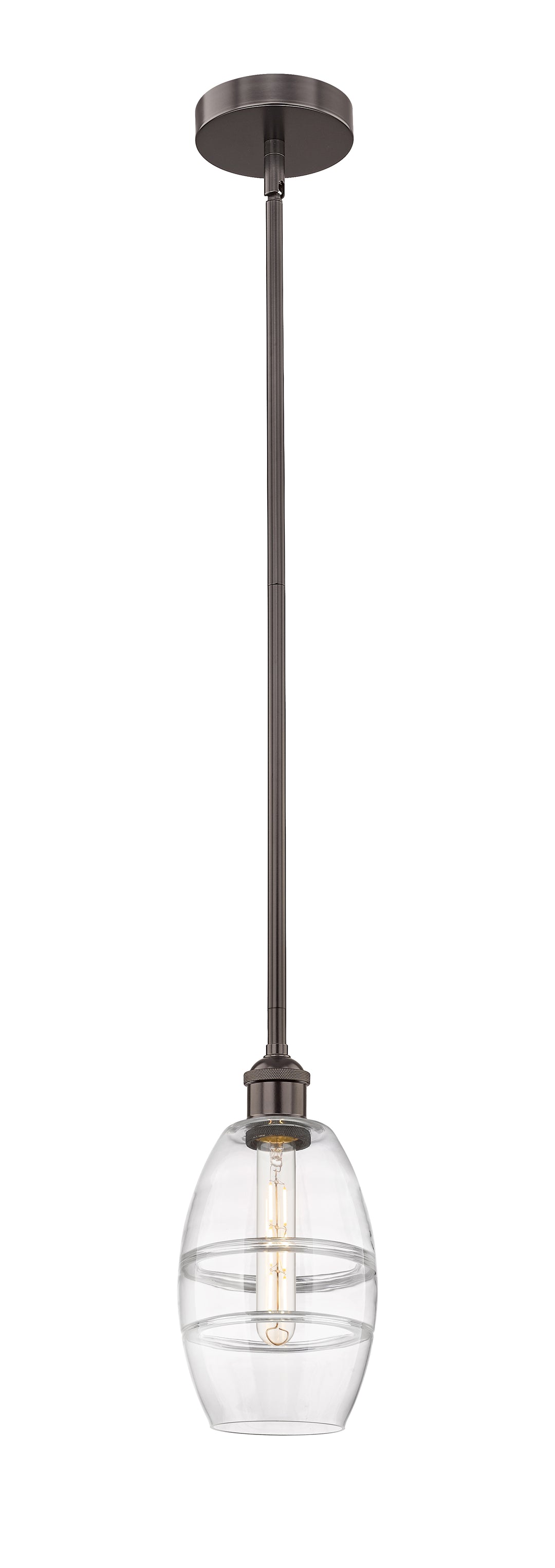 Innovations Lighting 616-1S-OB-G557-6CL  Edison Pendant Light Oil Rubbed Bronze