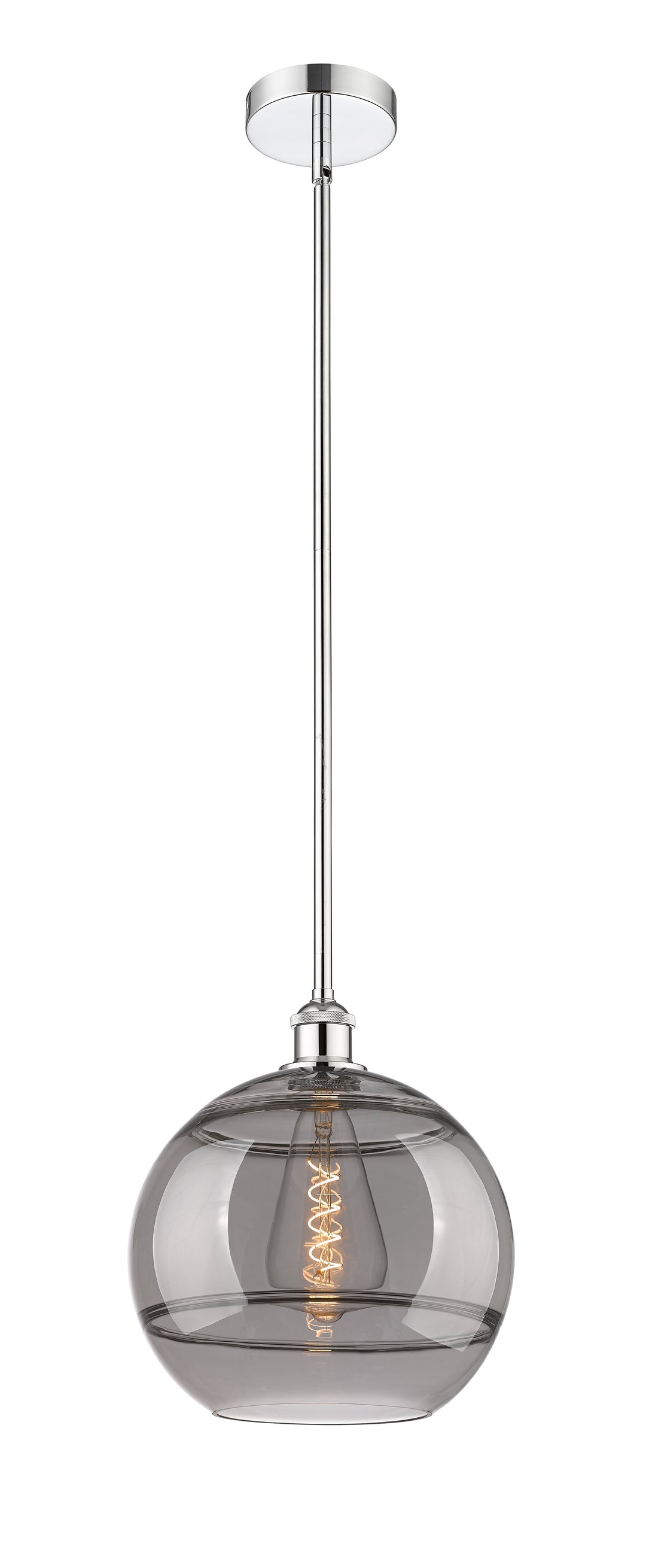 Innovations Lighting 616-1S-PC-G556-12SM  Edison Pendant Light Polished Chrome