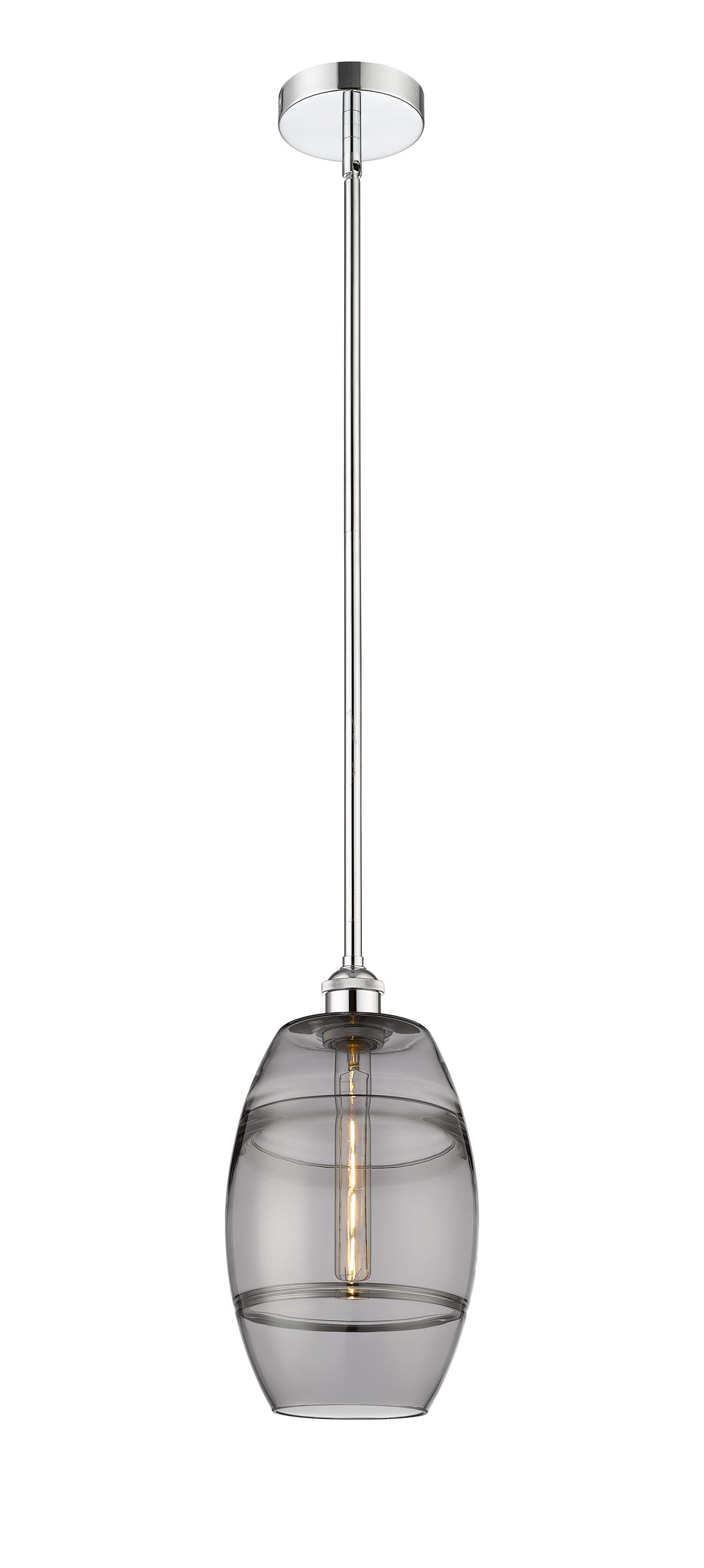 Innovations Lighting 616-1S-PC-G557-8SM  Edison Pendant Light Polished Chrome