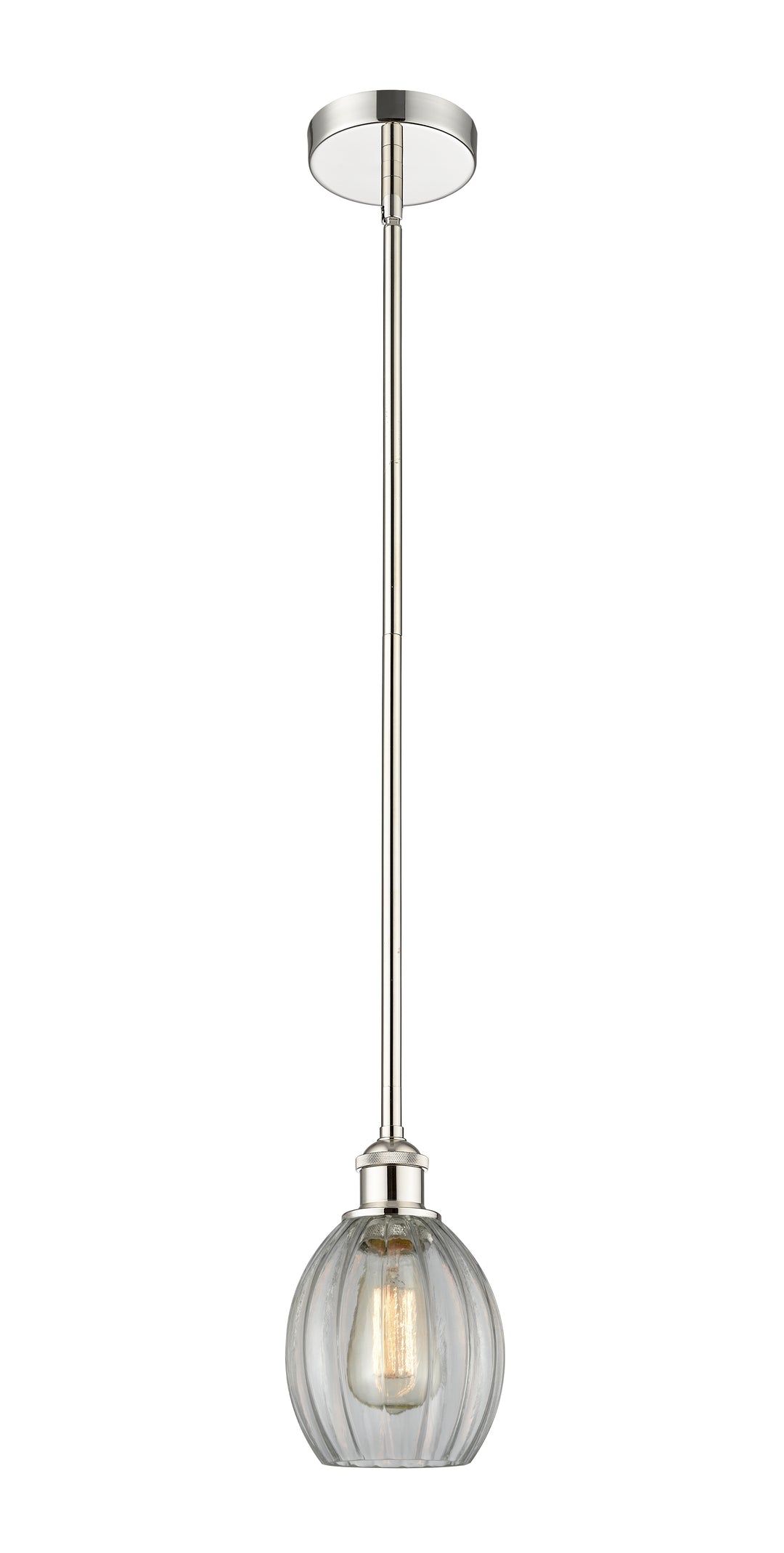 Innovations Edison 616-1S-PN-G82 Pendant Light - Polished Nickel