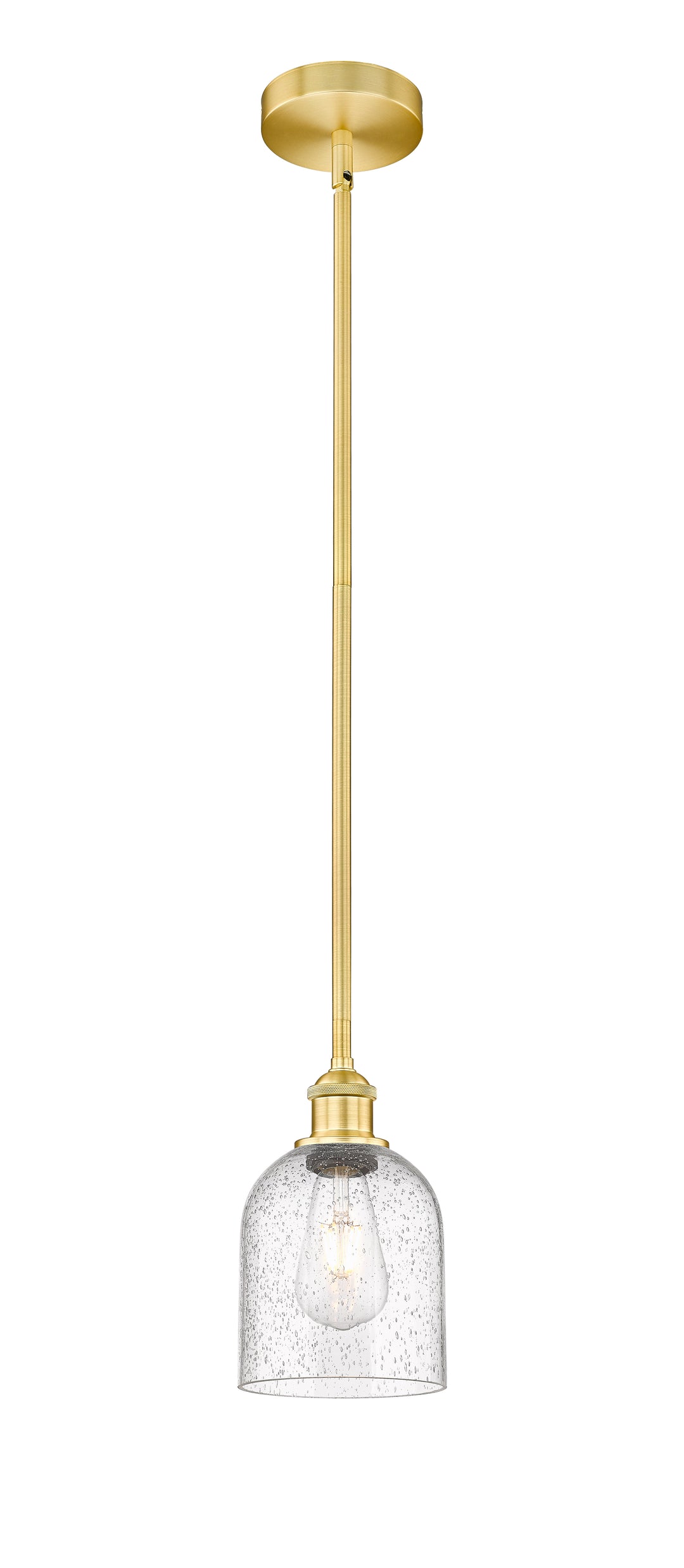 Innovations Lighting 616-1S-SG-G558-6SDY  Edison Pendant Light Satin Gold