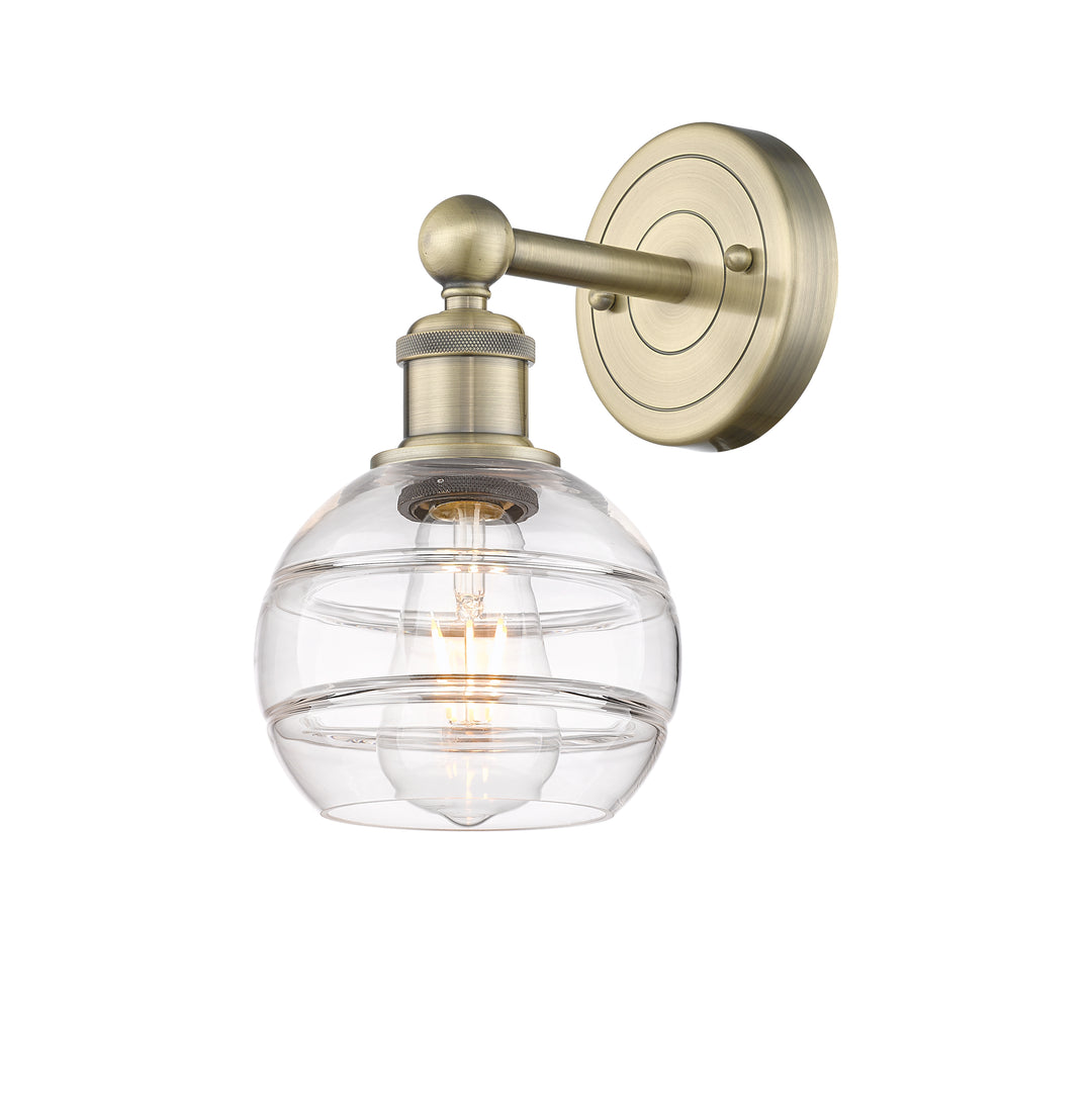 Innovations Edison 616-1W-AB-G556-6CL Wall Sconce Light - Antique Brass