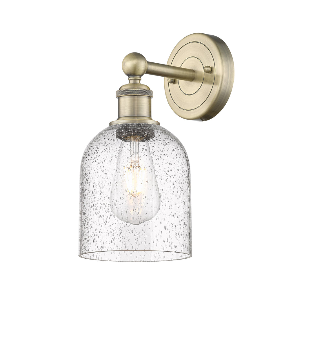 Innovations Edison 616-1W-AB-G558-6SDY Wall Sconce Light - Antique Brass