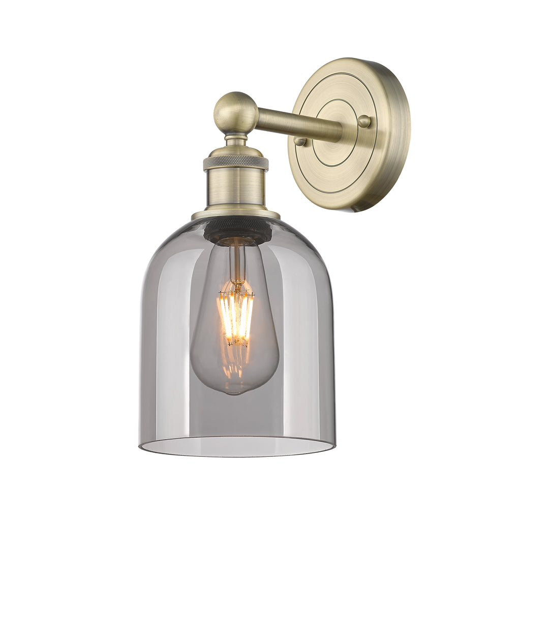 Innovations Edison 616-1W-AB-G558-6SM Wall Sconce Light - Antique Brass