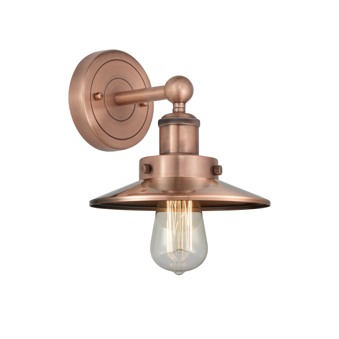 Innovations Downtown Urban 616-1W-AC-M3-AC Wall Sconce Light - Antique Copper