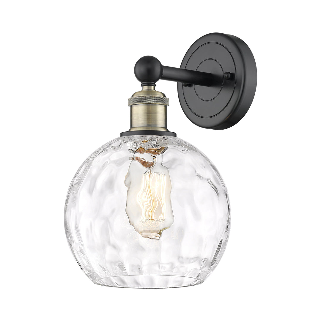 Innovations Downtown Urban 616-1W-BAB-G1215-8 Wall Sconce Light - Black Antique Brass