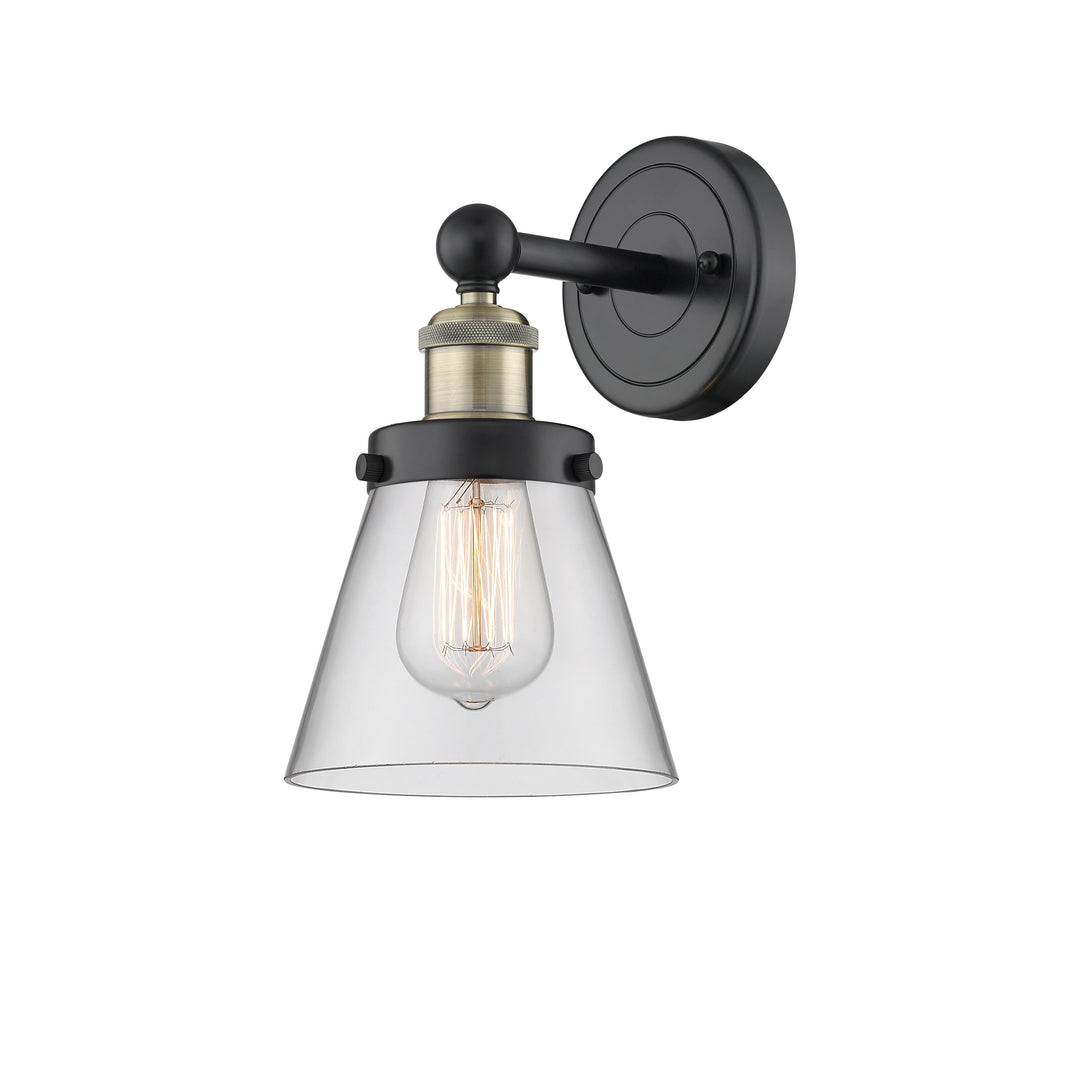 Innovations Edison 616-1W-BAB-G62 Wall Sconce Light - Black Antique Brass