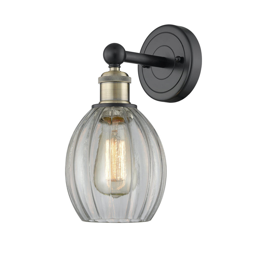 Innovations Edison 616-1W-BAB-G82 Wall Sconce Light - Black Antique Brass