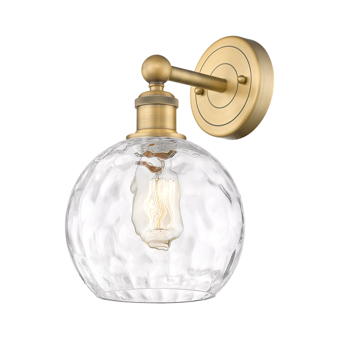 Innovations Downtown Urban 616-1W-BB-G1215-8 Wall Sconce Light - Brushed Brass
