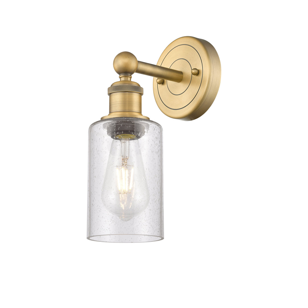 Innovations Edison 616-1W-BB-G804 Wall Sconce Light - Brushed Brass