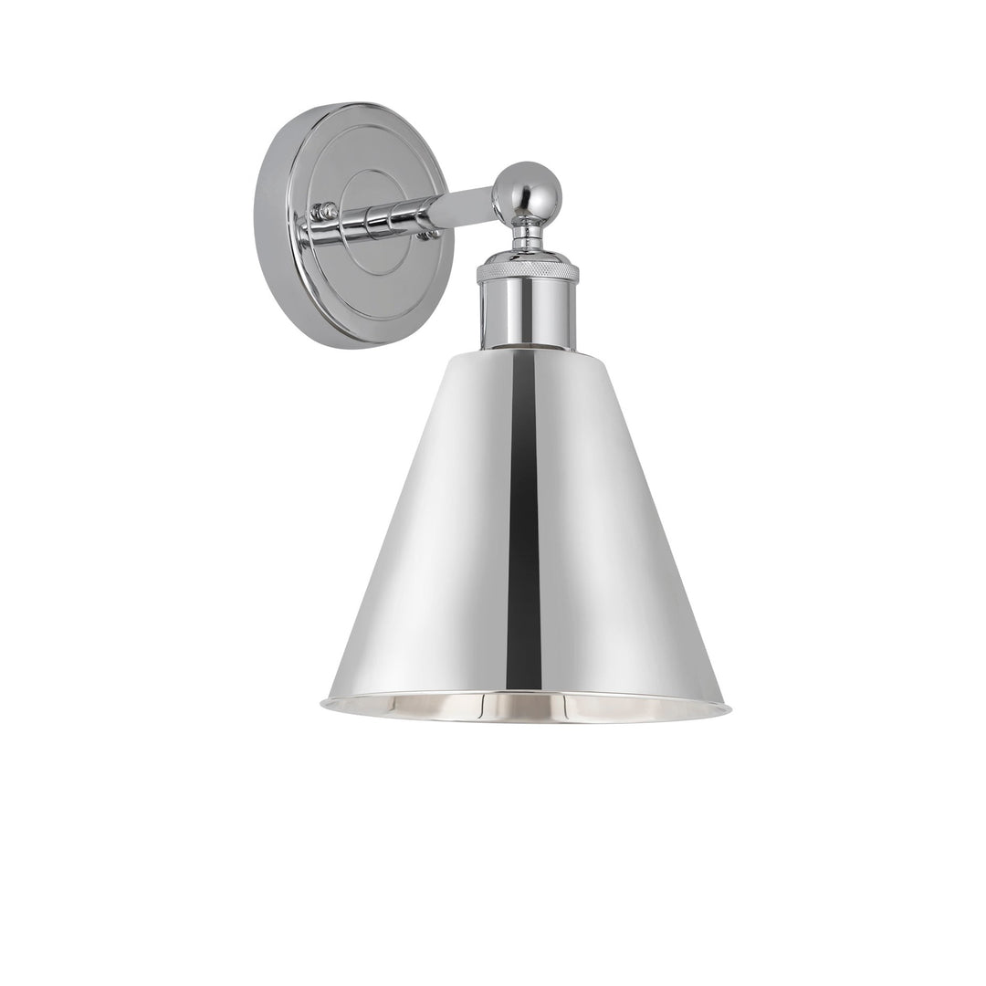 Innovations Downtown Urban 616-1W-PC-MBC-8-PC Wall Sconce Light - Polished Chrome
