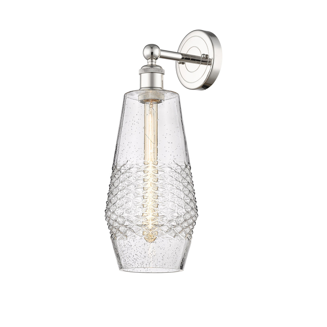 Innovations Downtown Urban 616-1W-PN-G684-7 Wall Sconce Light - Polished Nickel