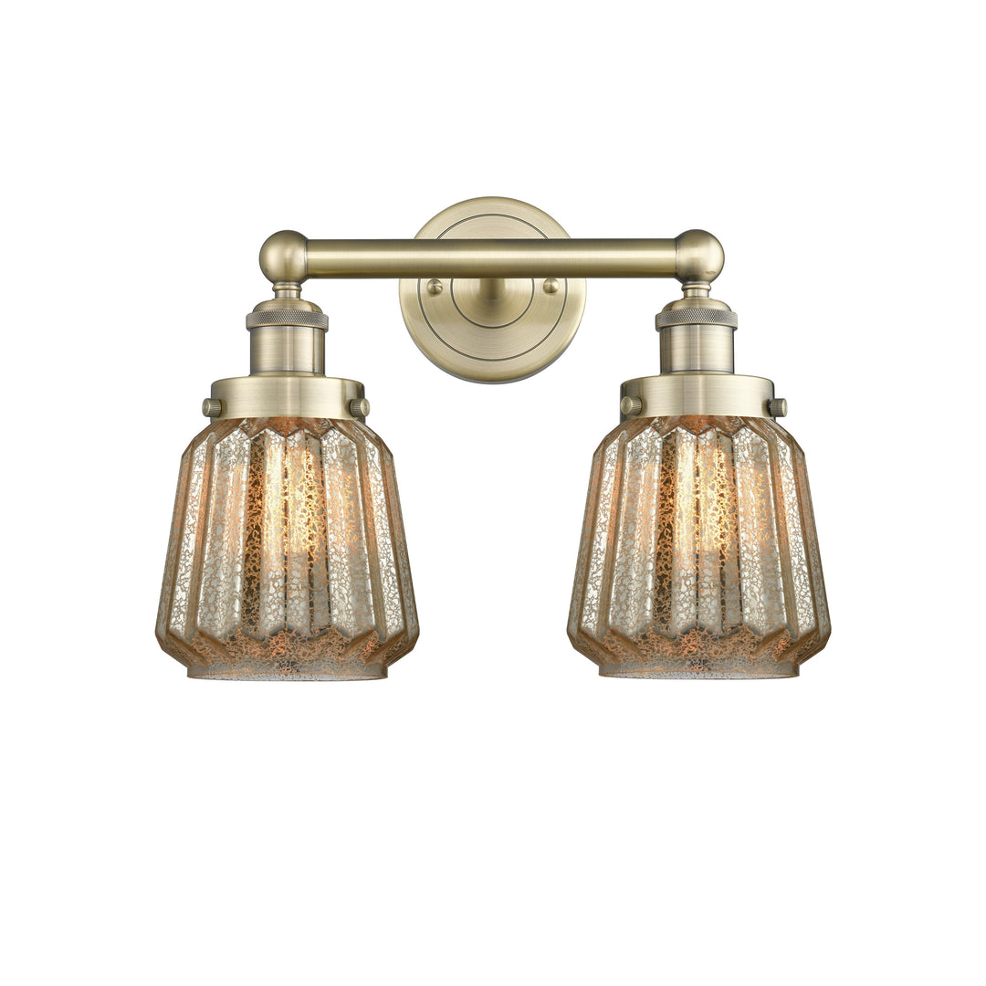 Innovations Edison 616-2W-AB-G146 Bath Vanity Light 16 in. wide - Antique Brass