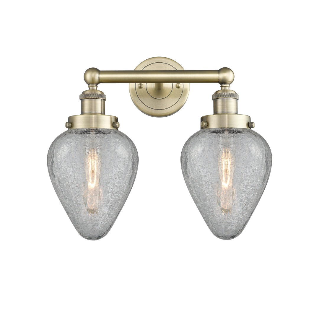 Innovations Edison 616-2W-AB-G165 Bath Vanity Light 15 in. wide - Antique Brass