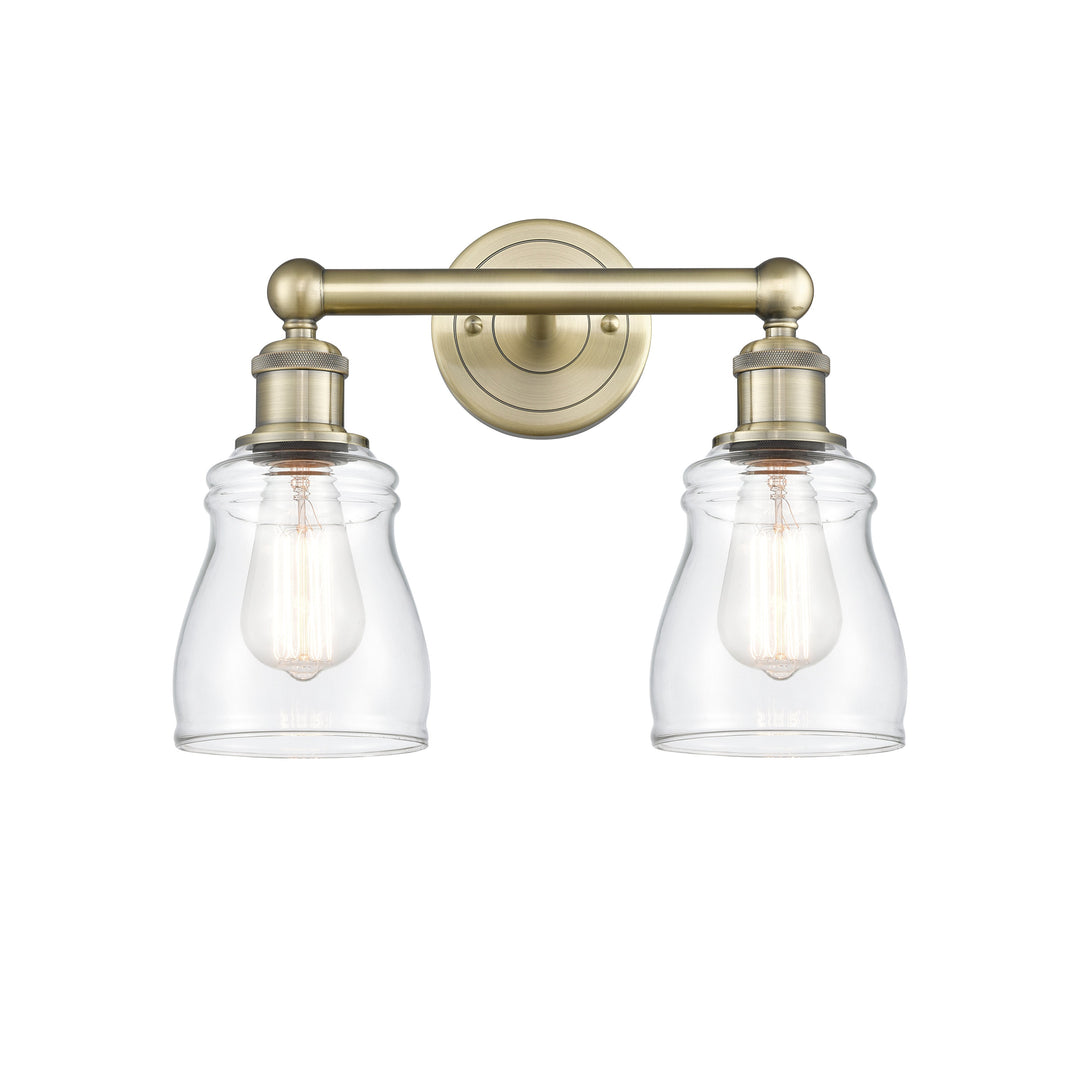 Innovations Edison 616-2W-AB-G392 Bath Vanity Light 14 in. wide - Antique Brass