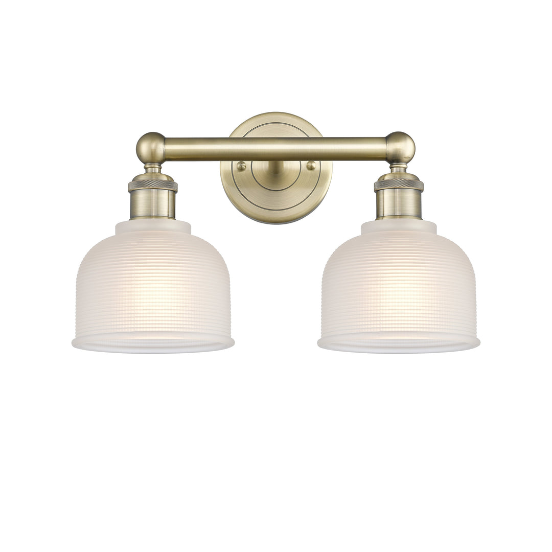 Innovations Edison 616-2W-AB-G411 Bath Vanity Light 15 in. wide - Antique Brass