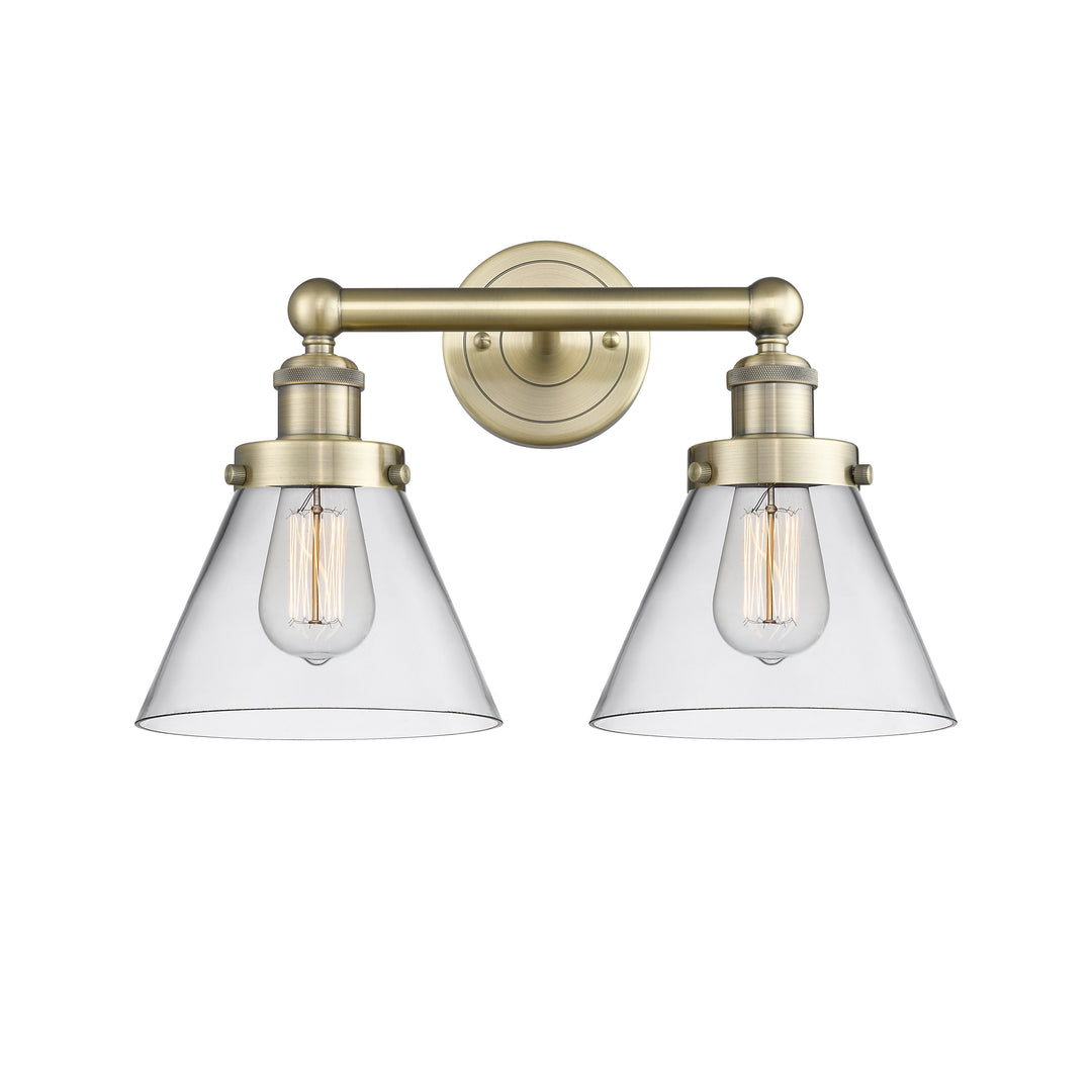 Innovations Edison 616-2W-AB-G42 Bath Vanity Light 17 in. wide - Antique Brass