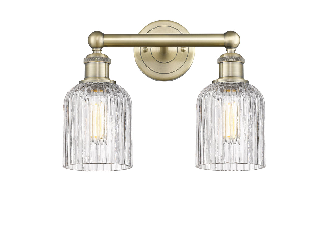 Innovations Edison 616-2W-AB-G559-5CL Bath Vanity Light 14 in. wide - Antique Brass