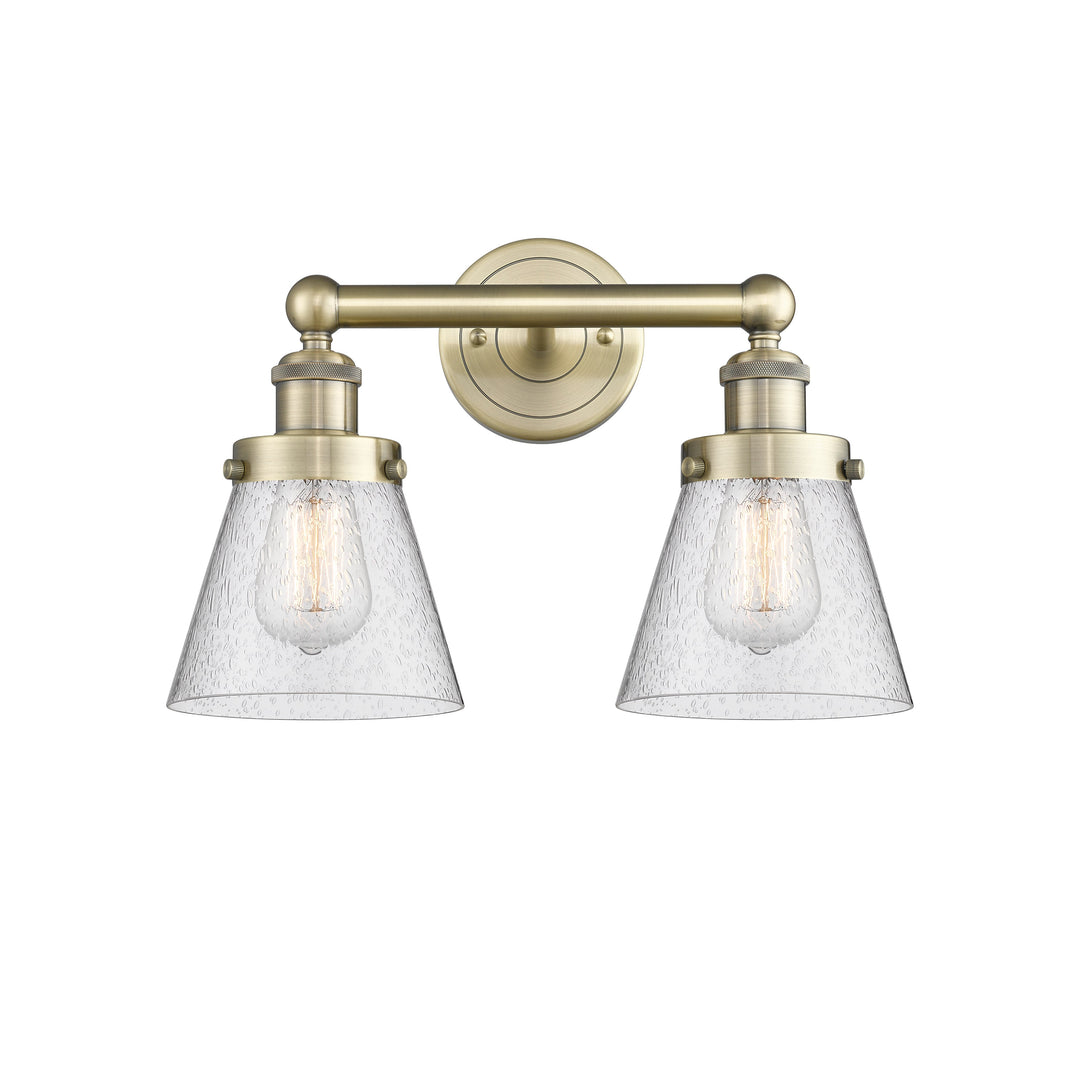 Innovations Edison 616-2W-AB-G64 Bath Vanity Light 16 in. wide - Antique Brass