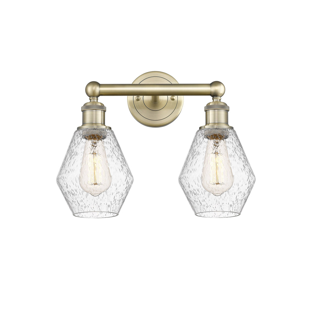 Innovations Edison 616-2W-AB-G654-6 Bath Vanity Light 15 in. wide - Antique Brass