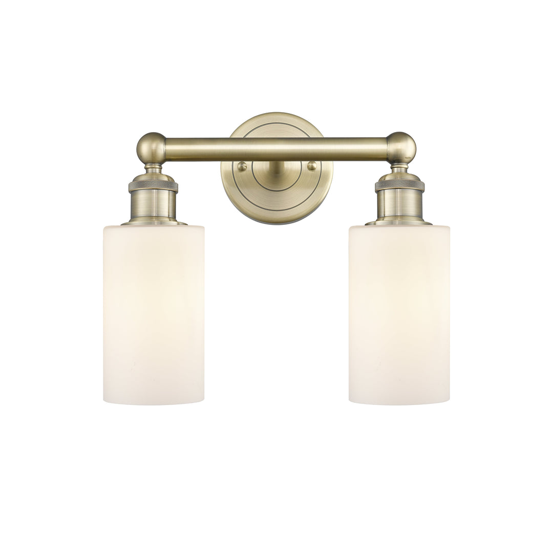 Innovations Edison 616-2W-AB-G801 Bath Vanity Light 13 in. wide - Antique Brass